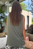 Essential Jersey Layering Vest Khaki